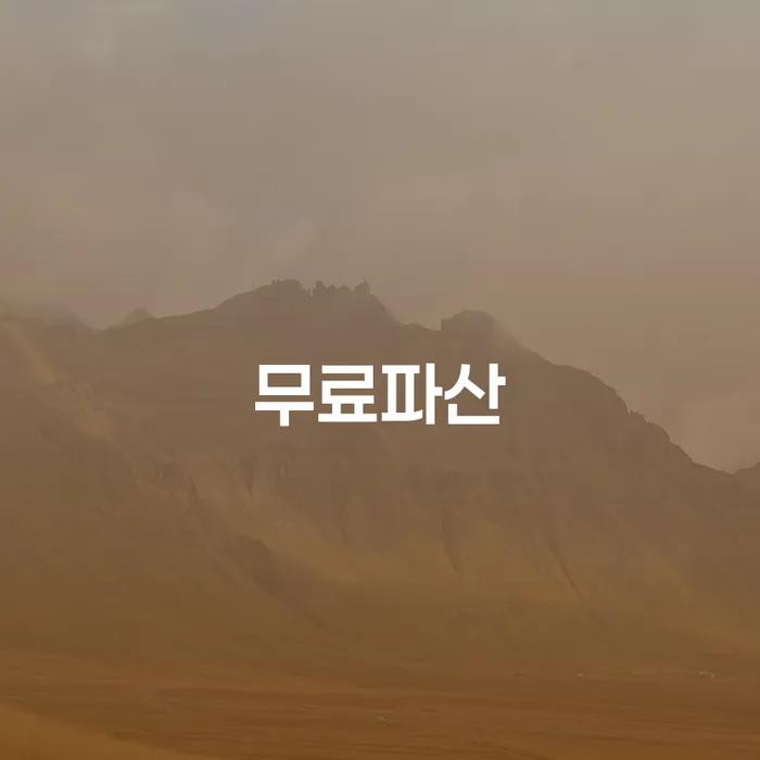 개인회생접수 빚청산 경험 많은 곳에서