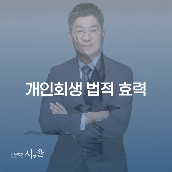 개인회생 법적 효력이란 무엇인가요?